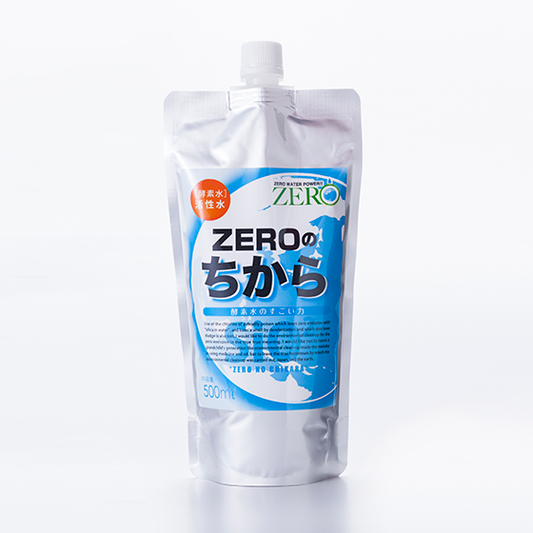 ＺＥＲＯのちから 500ml 活性水 酵素水（濃縮版）
